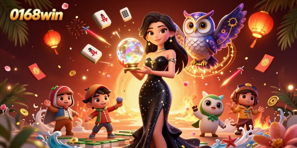 Engage in thrilling games at 0168win, featuring mystical themes and captivating casino elements.