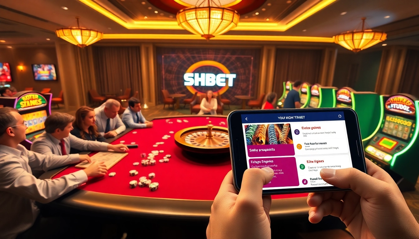 Elevate your gaming experience with SHBET's cutting-edge online casino atmosphere.