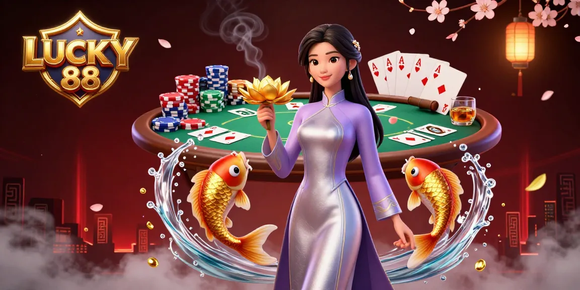 Experience the excitement with LUCKY88 as the vibrant slot setup brings immense winnings in a lively casino scene.