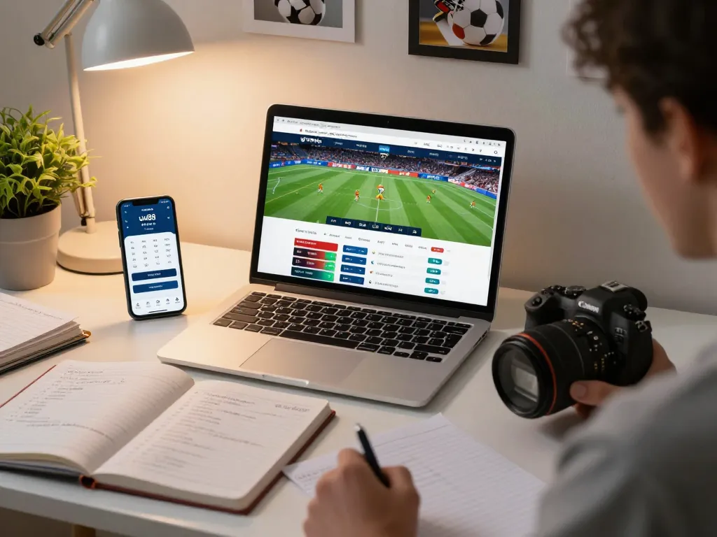 Person engaging with uu88 sports betting app on smartphone during online wagering session