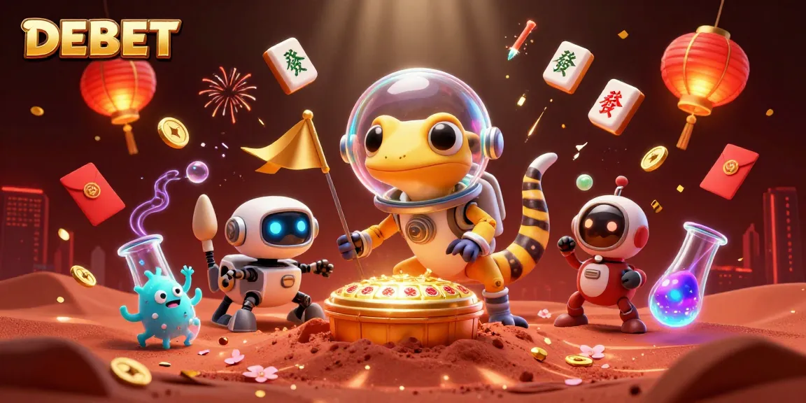 Play thrilling casino games at DEBET with vibrant visuals and immersive elements.