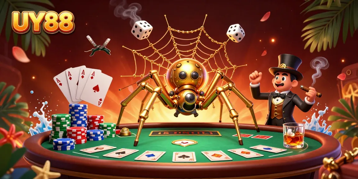 Engage with UY88's vibrant steampunk-themed casino world of fortune and intrigue.