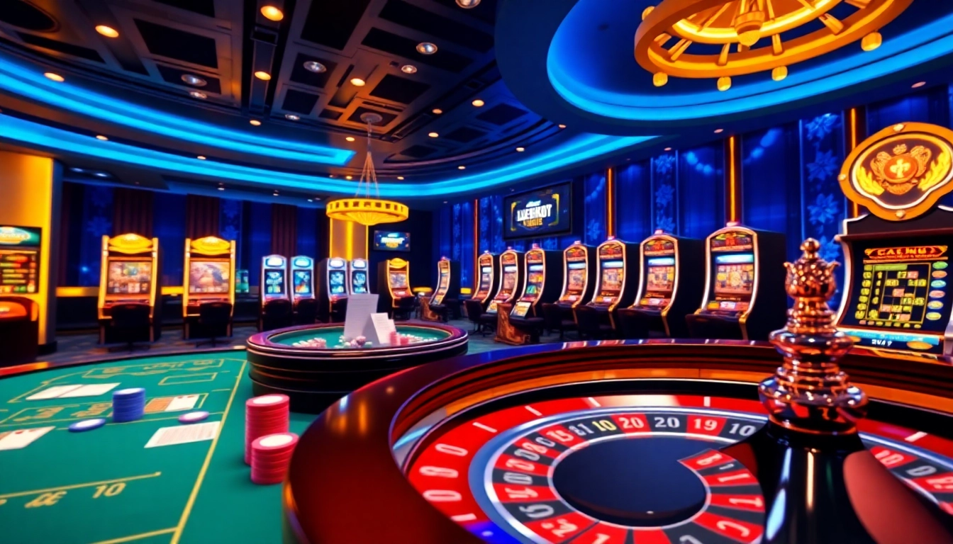 Experience the thrill of online gaming at https://luck8.locker/ with immersive casino visuals.