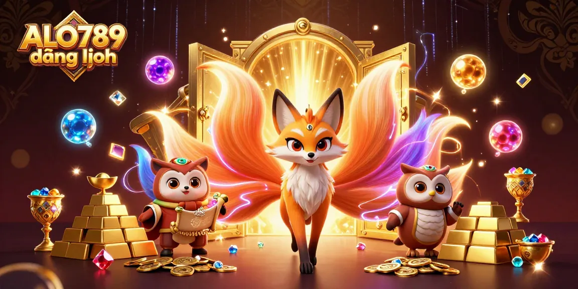 Experience thrilling wins at ALO789 đăng nhập with vibrant 3D casino elements celebrating gambling.