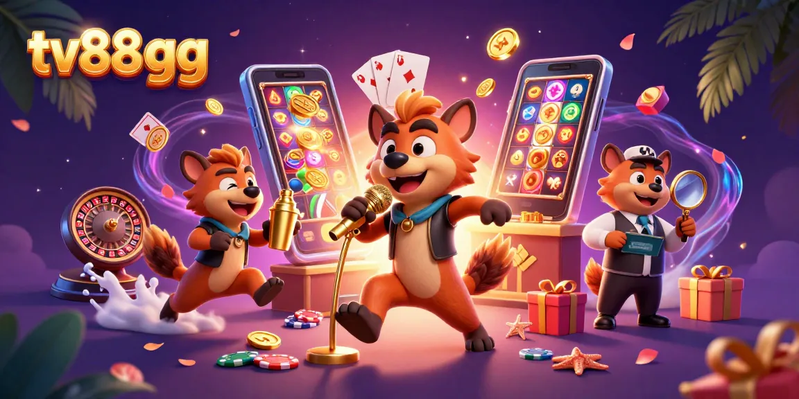 Experience excitement at the tv88 gg comedy casino club with vibrant games and characters.