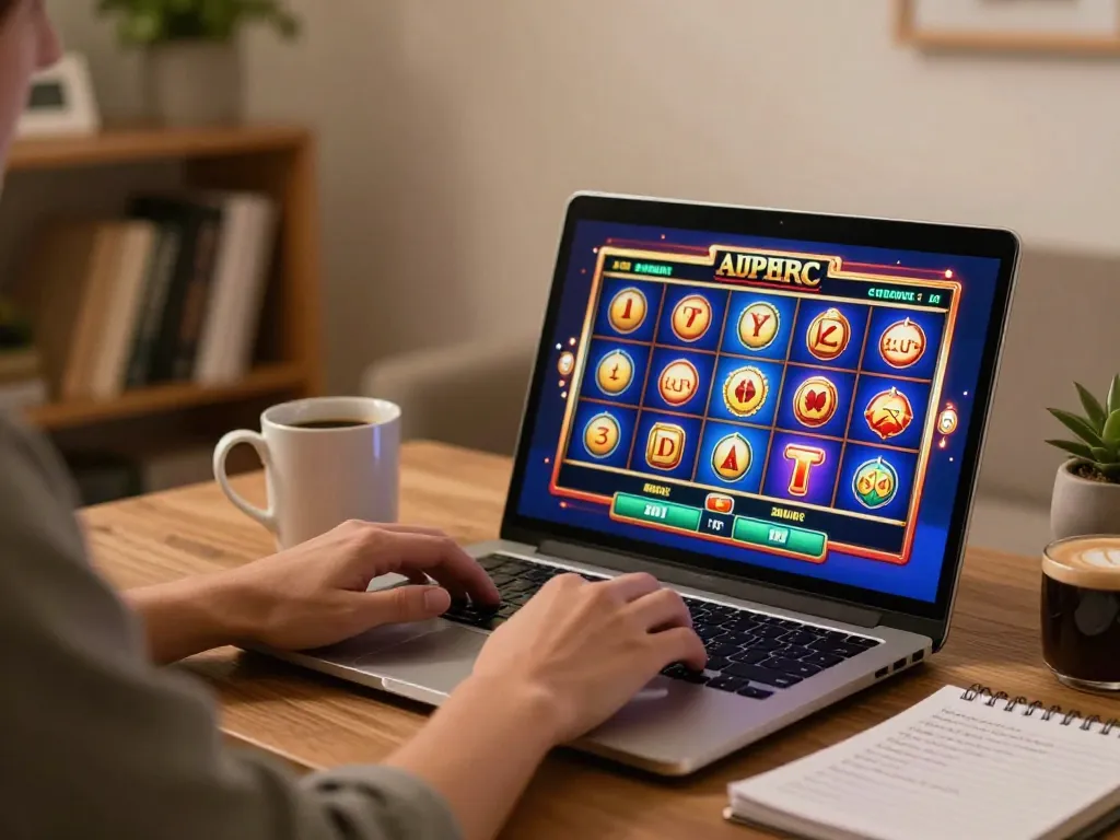 Engaged player exploring gaming options on trang chủ J188 through immersive online casino experience.