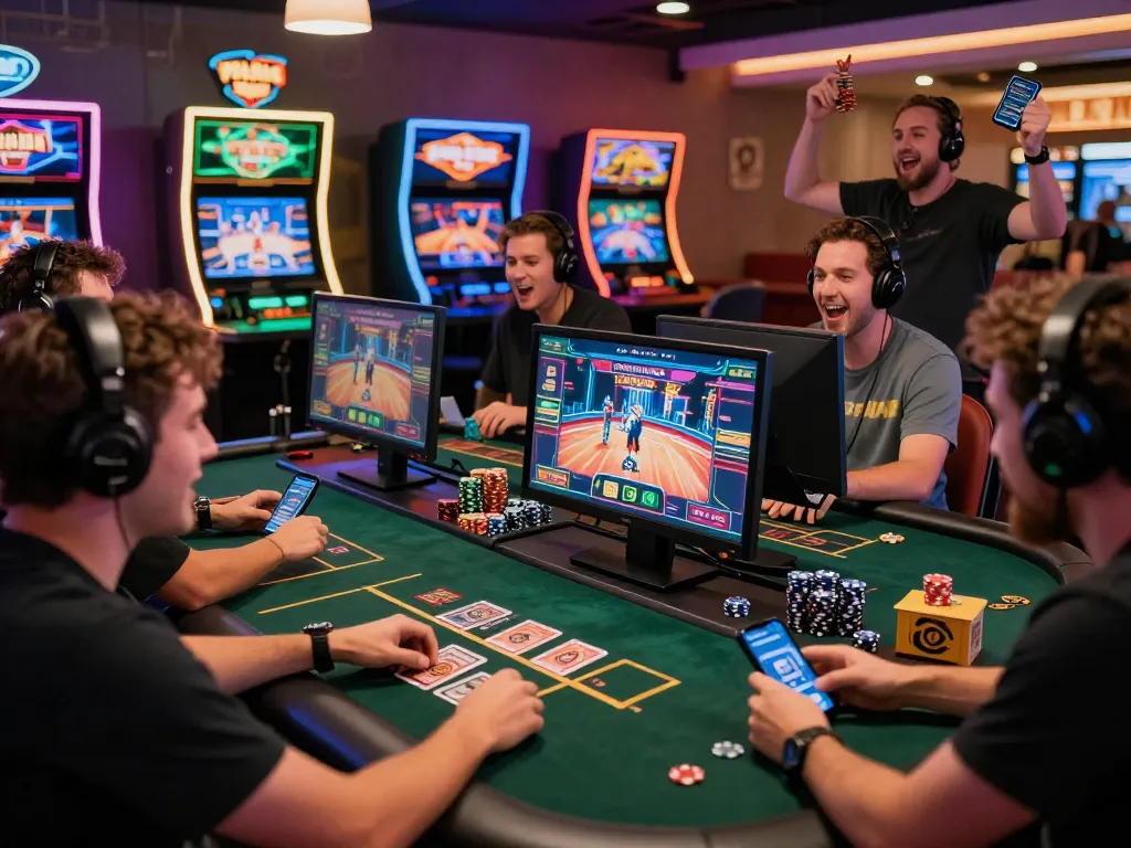 Engaging online gaming scene where players download tải sun win for thrilling casino experiences.
