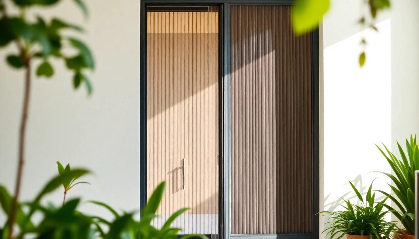 Instala mosquitera plisada puerta con elegante diseño y funcionalidad en el hogar.