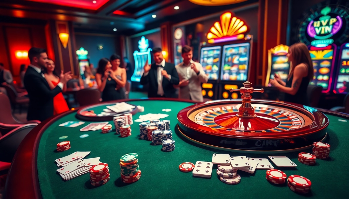 Experience the excitement of winning at vipwin with luxurious casino games and vibrant atmospheres.