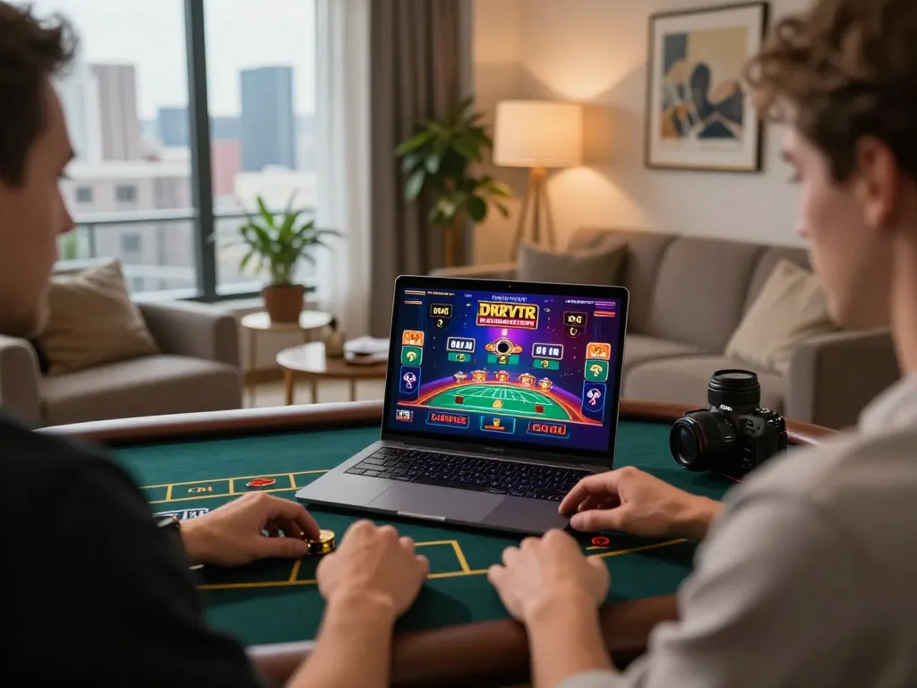 Player strategizing in lc88 online casino game, showing interactive betting interface.