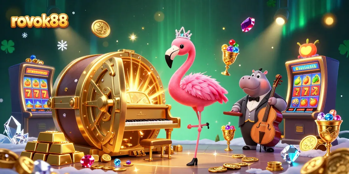 Engage with rokok88 and experience vibrant casino life featuring singing flamingos and golden treasures.